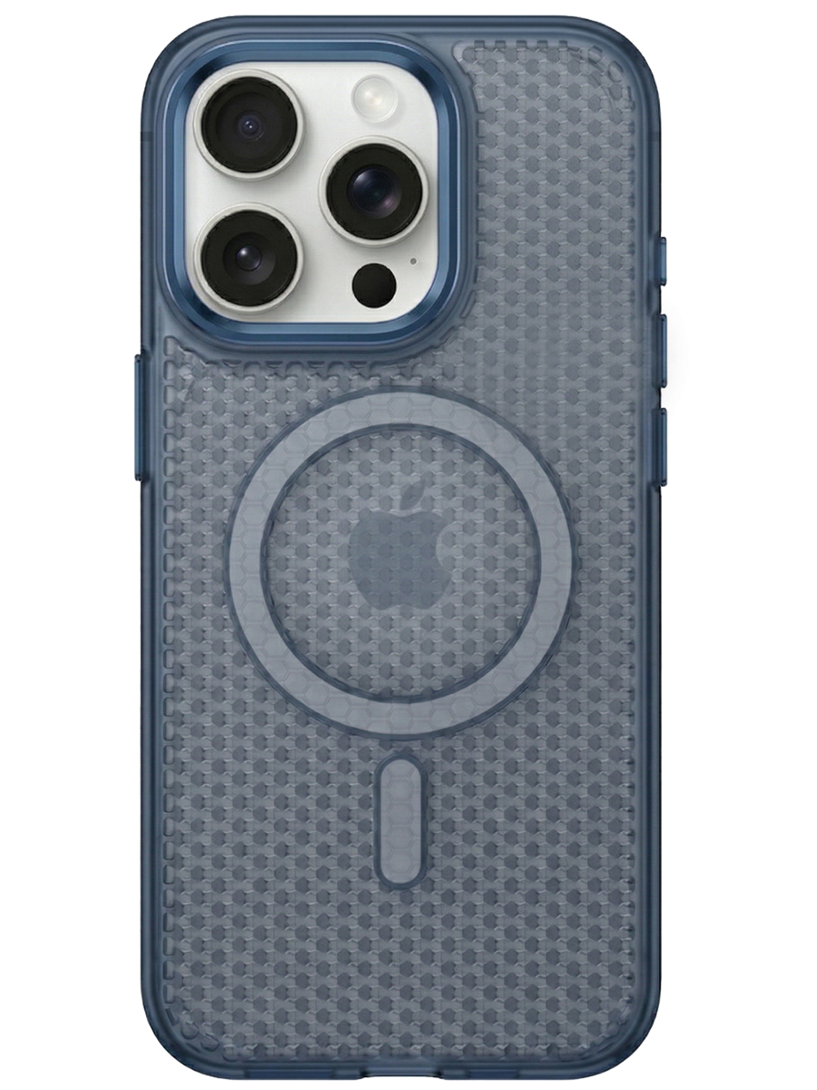 Чехол для iPhone 15 Pro Max Соты силикон