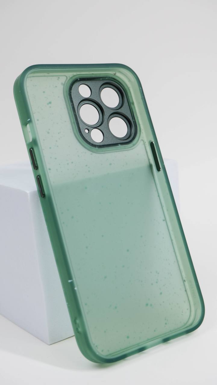 Чехол для iPhone 14 Pro Брызги Краски пластик+силикон