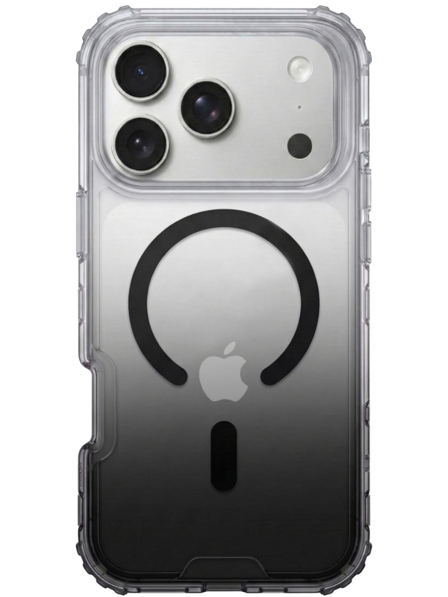 Чехол для iPhone 17 Pro Max Градиент MagSafe силикон