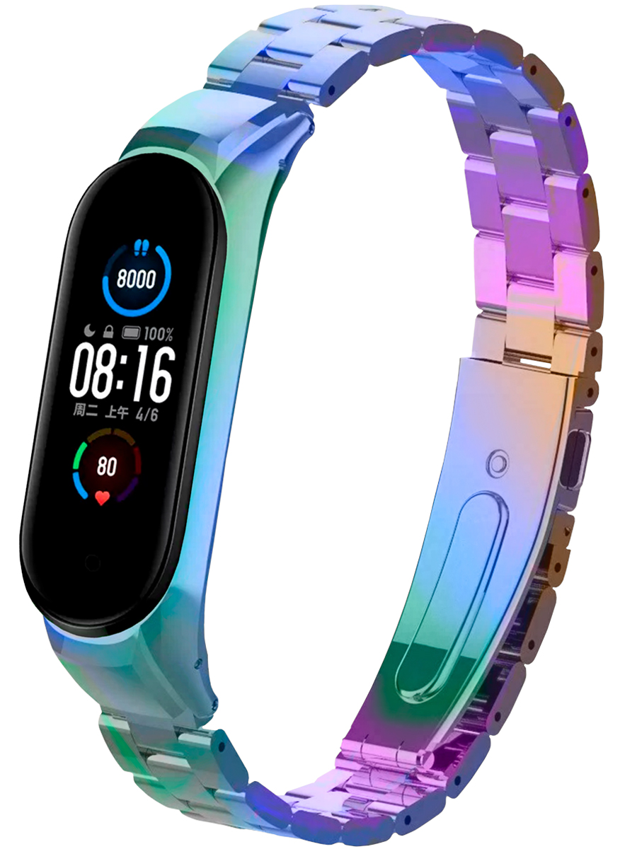 Ремешок для Xiaomi Mi Band 5 / 6 Блочный