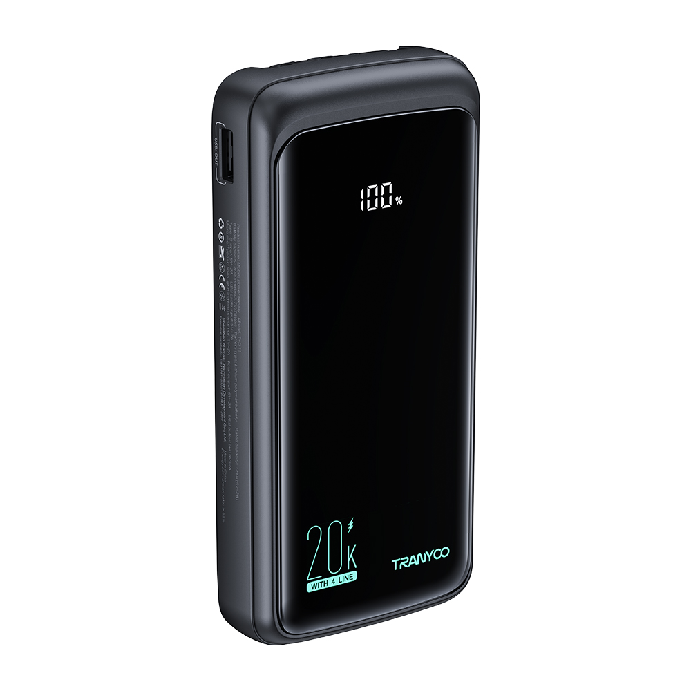 Внешний аккумулятор Tranyoo T-D11 20000 мАч 4 линия