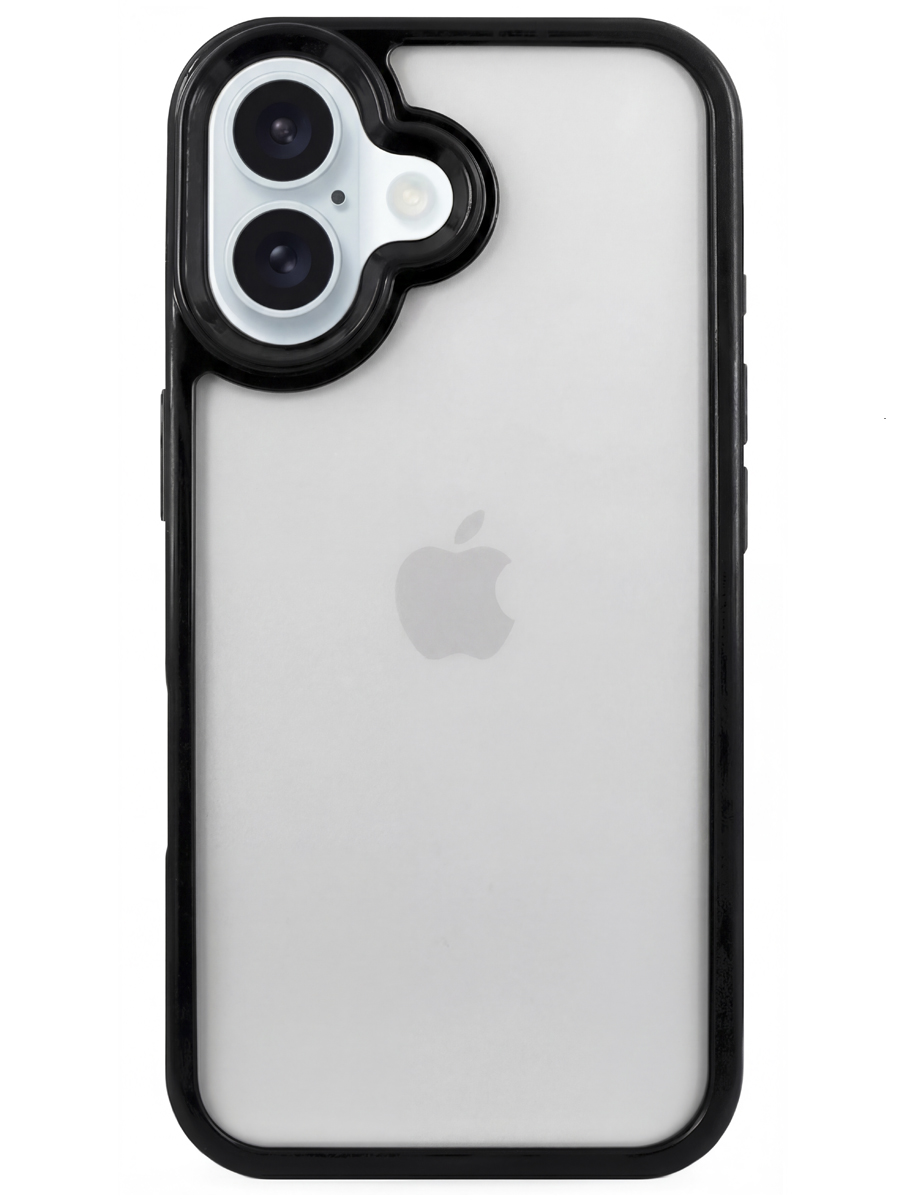 Чехол для IPhone 16 Plus Tendy PC+силикон