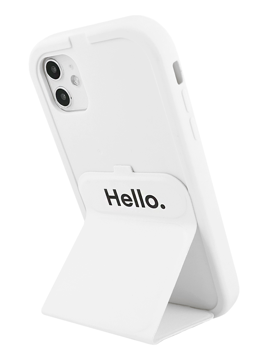 Чехол для iPhone 11 Привет силикон