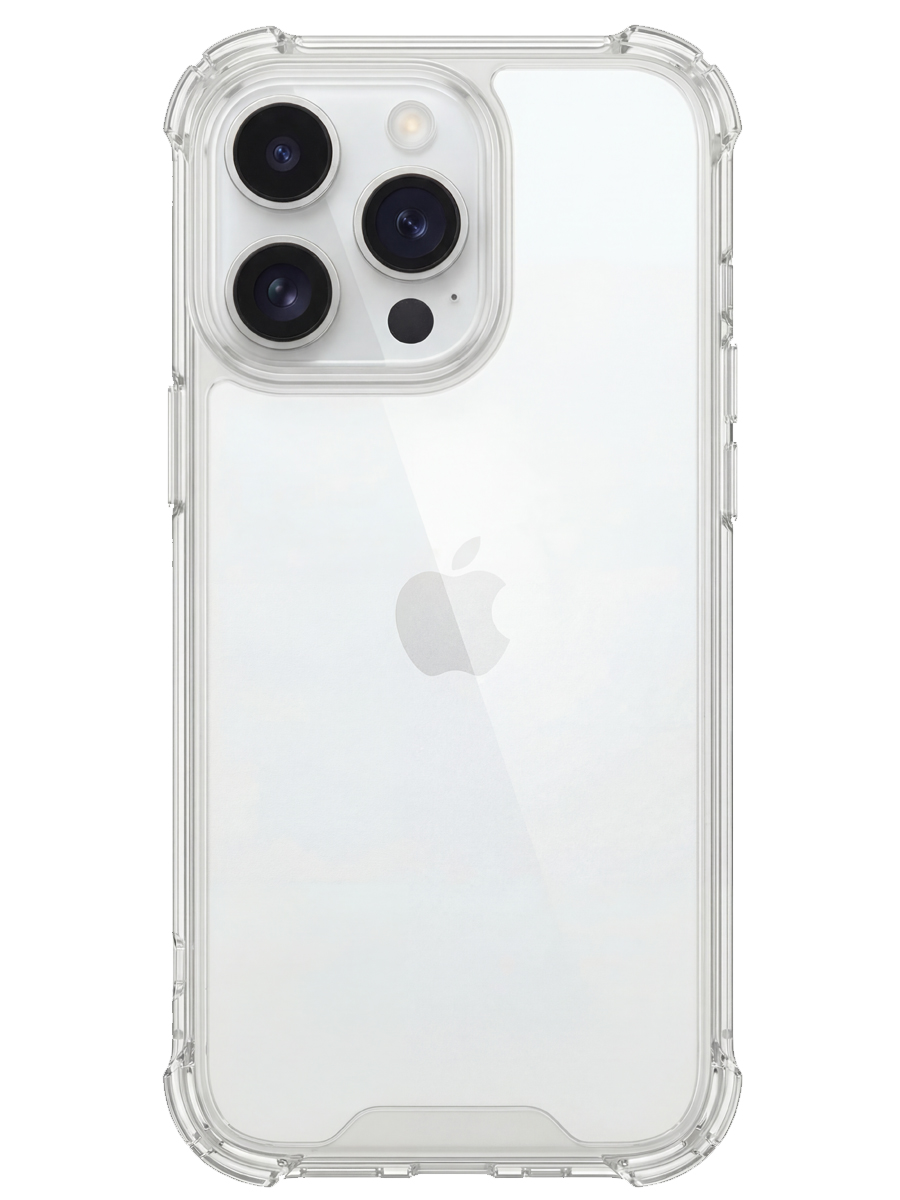 Чехол для iPhone 16 Pro Max Противоударный пластик+силикон