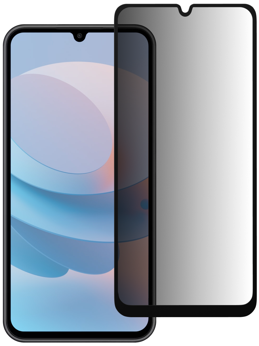 Защитное стекло для Samsung A34 Антишпион 5D Premium