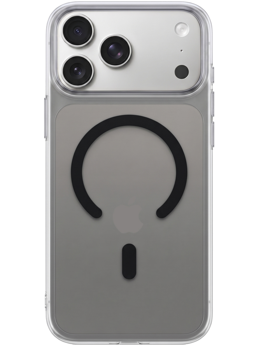 Чехол для iPhone 17 Pro Max Объемный пластик MagSafe
