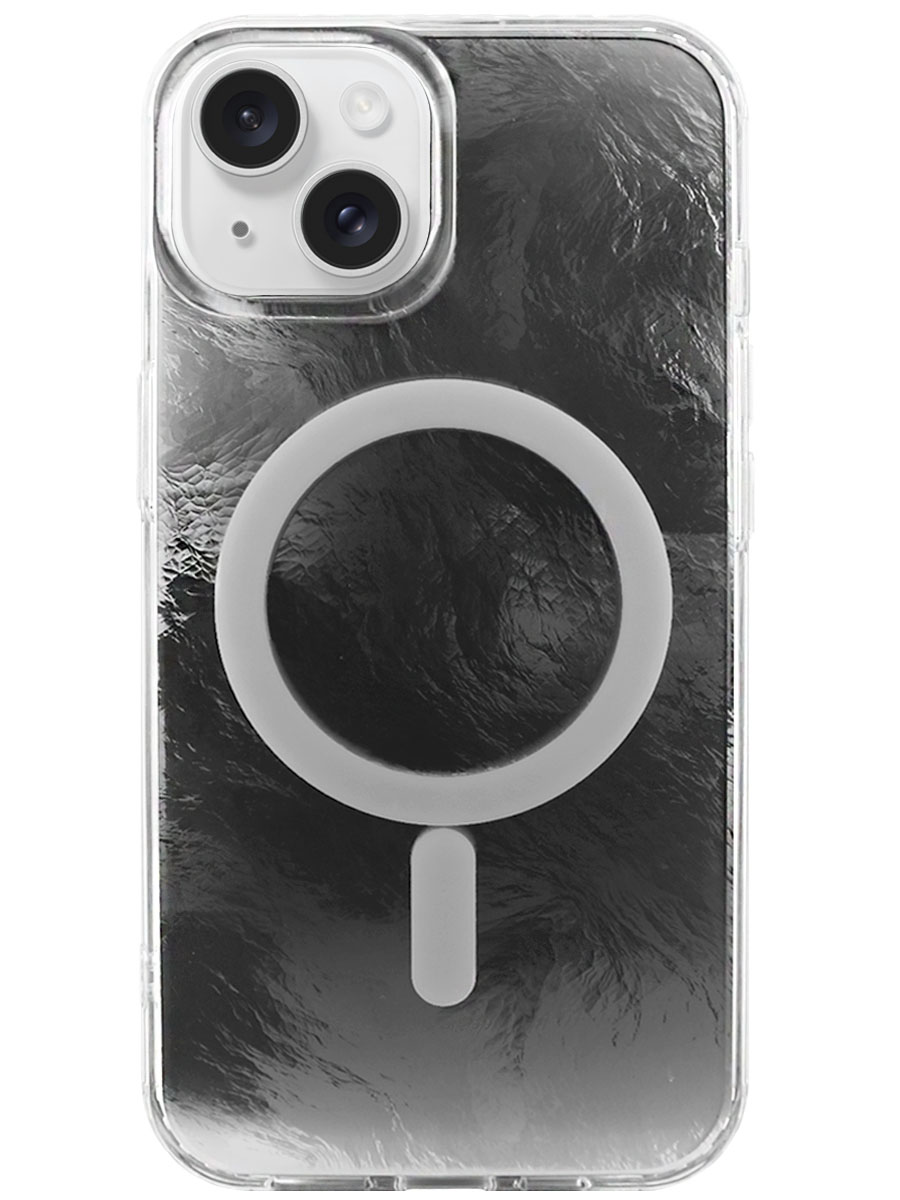 Чехол для iPhone 15 Halo MagSafe PC+силикон