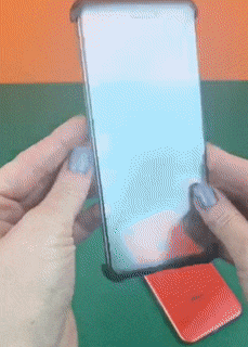 Чехол для iPhone XS Max Magnet glass clear case