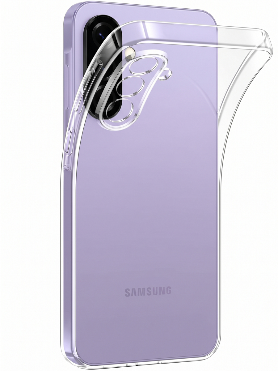 Чехол для Samsung A37 Ультратонкий силикон Люкс с защитой камеры