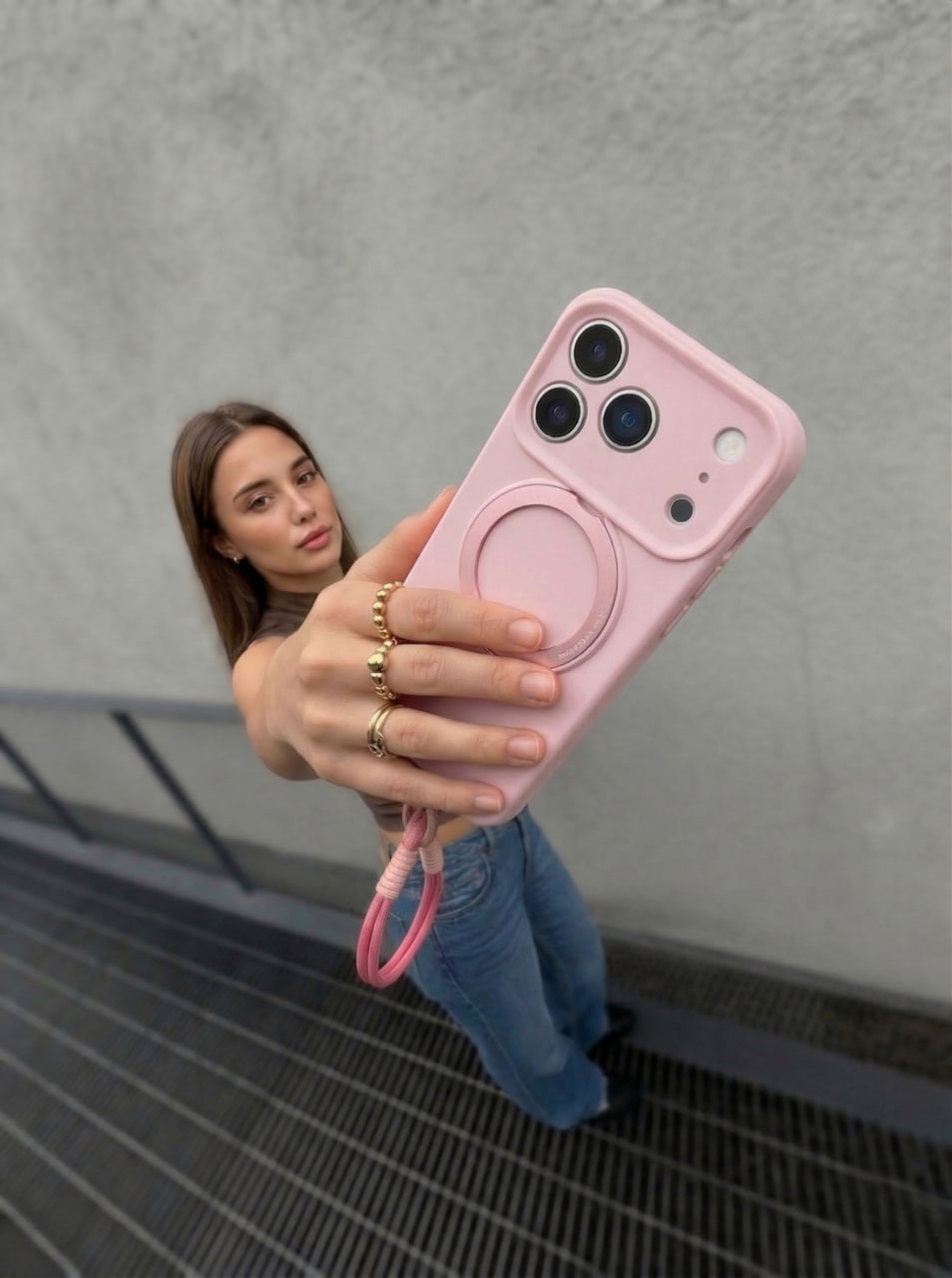 Чехол для iPhone 16 Софт тренд силикон