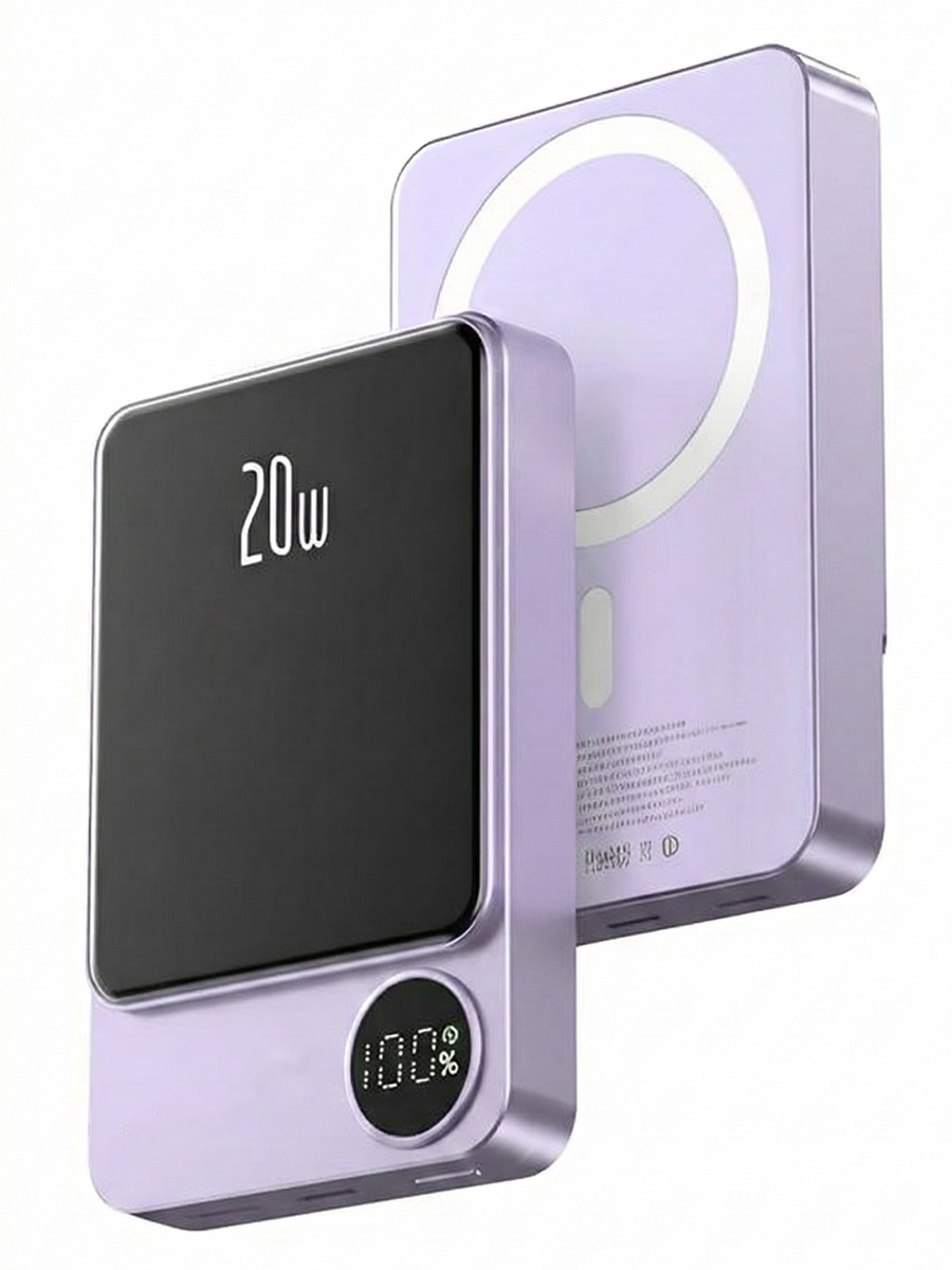 Магнитный беспроводной внешний аккумулятор Q9 20W 10000мАч