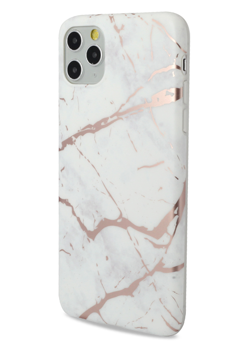 Чехол для iPhone 11 Pro Max Золотистые элементы силикон