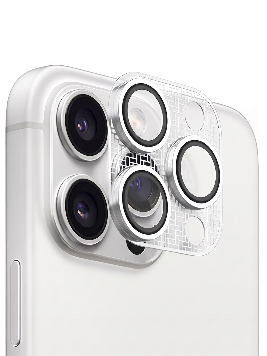 Защитное стекло камеры для iPhone 16 Pro Max Узор